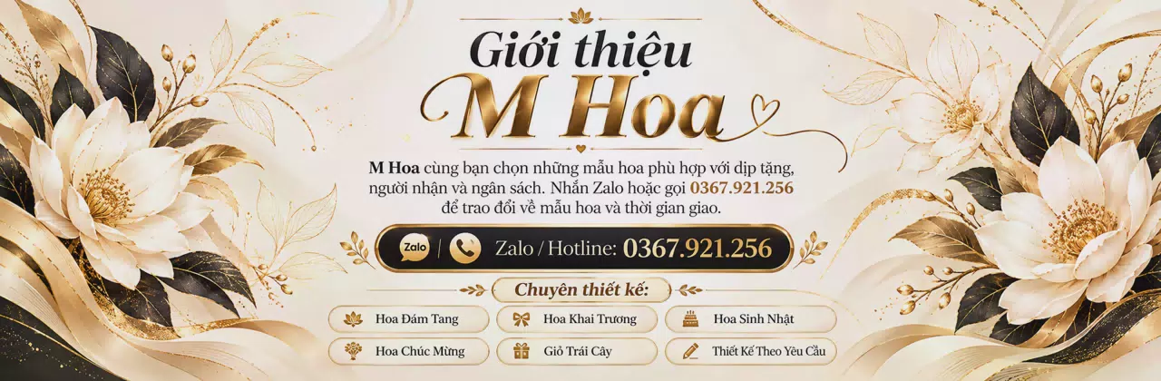 Ảnh bìa Shop hoa tươi Xã Hàm Thuận Nam Lâm Đồng - Hoa tươi cho từng lời chúc